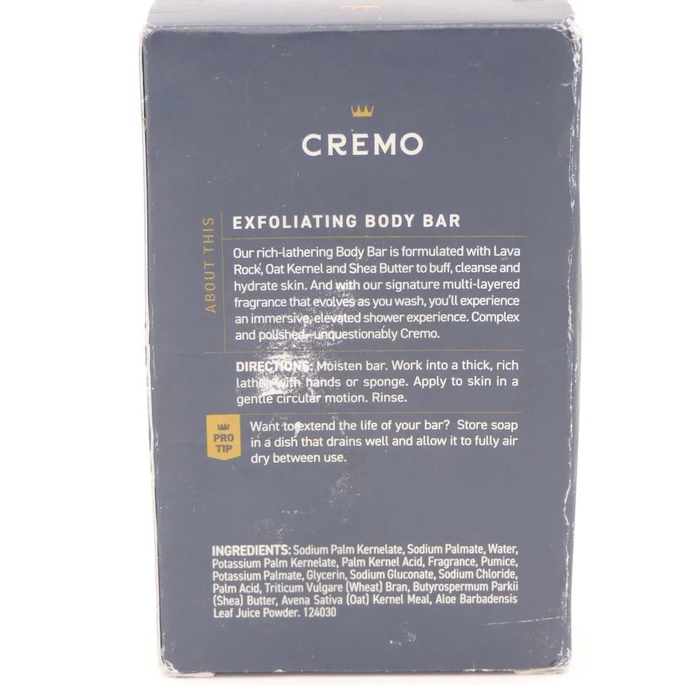 Cremo exfoliating body